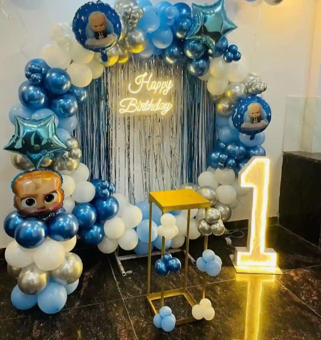 Baby Boss Tiny Tycoon Bash Birthday Decor